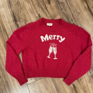 Merry Pink Sweater